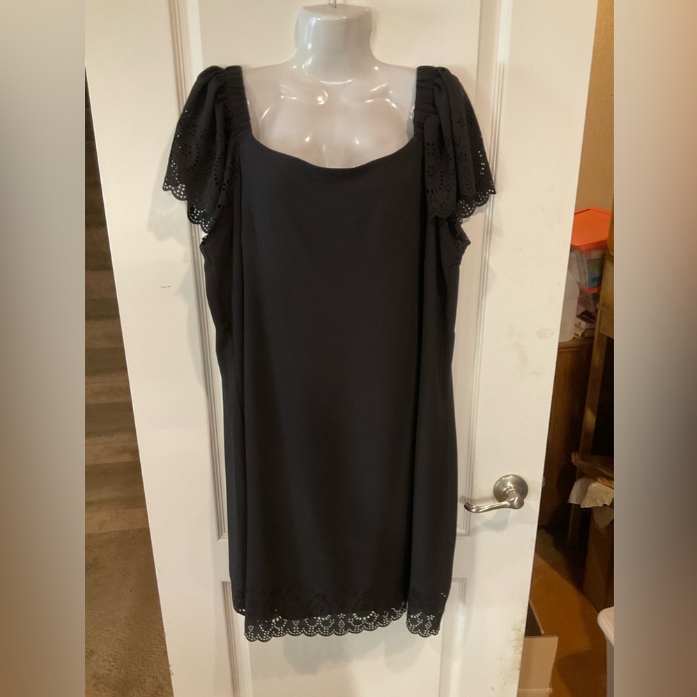 Off the Shoulder Black Dress